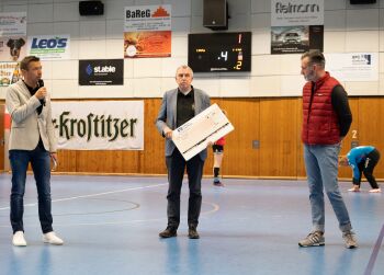 Zieleinlauf beim Chemnitzer Entenrennen