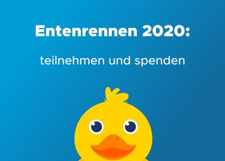 Zieleinlauf beim Chemnitzer Entenrennen