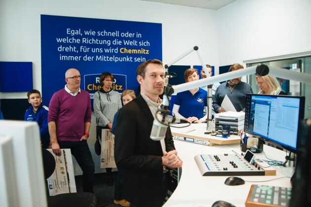 Carsten Kolliski, Moderator bei Radio Chemnitz